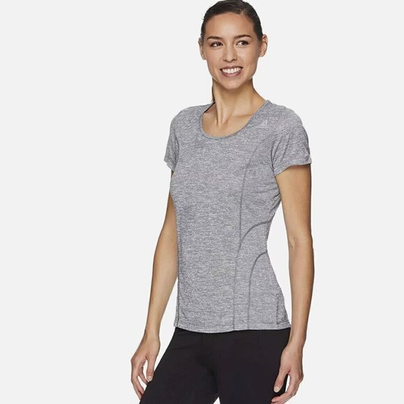 ree Tops - Reebok Women Two-Tone T-Shirt Size XS